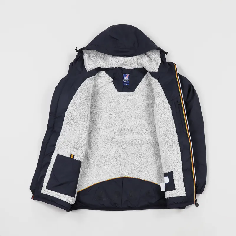 K-Way Le Vrai 3.0 Claude Orsetto Jacket Depht Blue-2