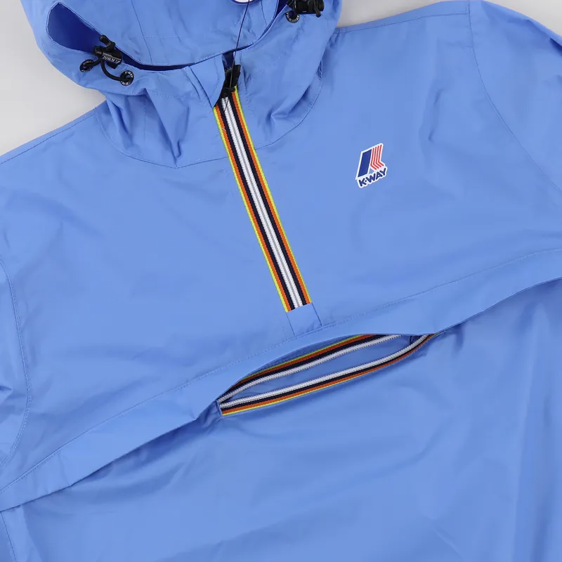 K-Way Le Vrai Leon 3.0 Jacket Azure Blue-3