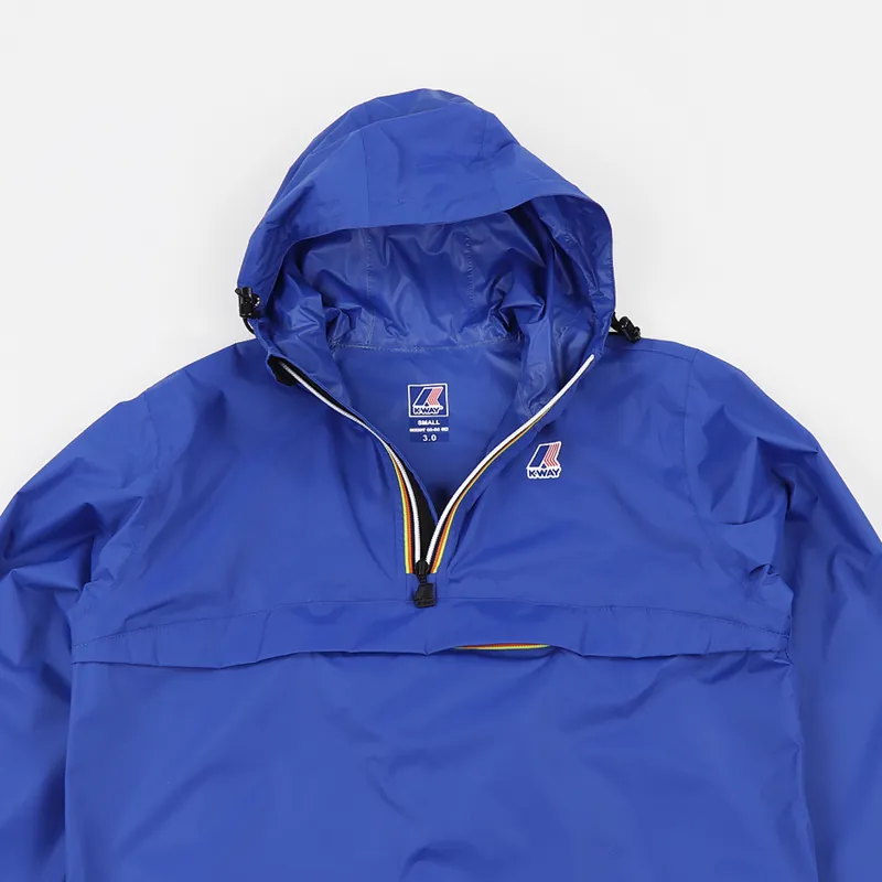 K-Way Le Vrai Leon 3.0 Jacket Blue Royal-2