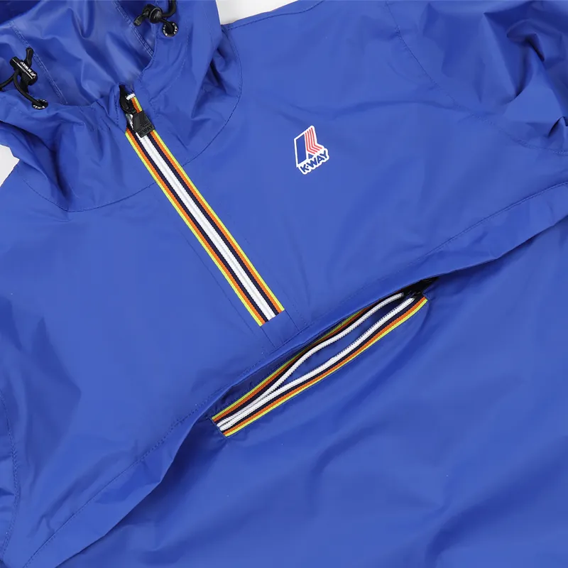 K-Way Le Vrai Leon 3.0 Jacket Blue Royal-3