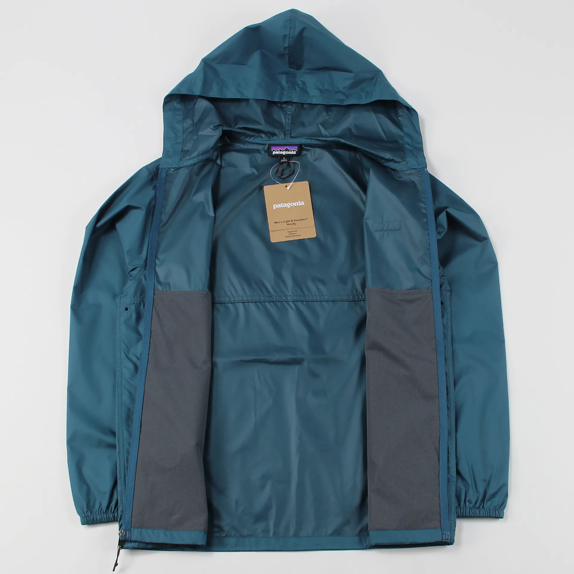 Patagonia Mens Light And Variable Hoody Bay Blue