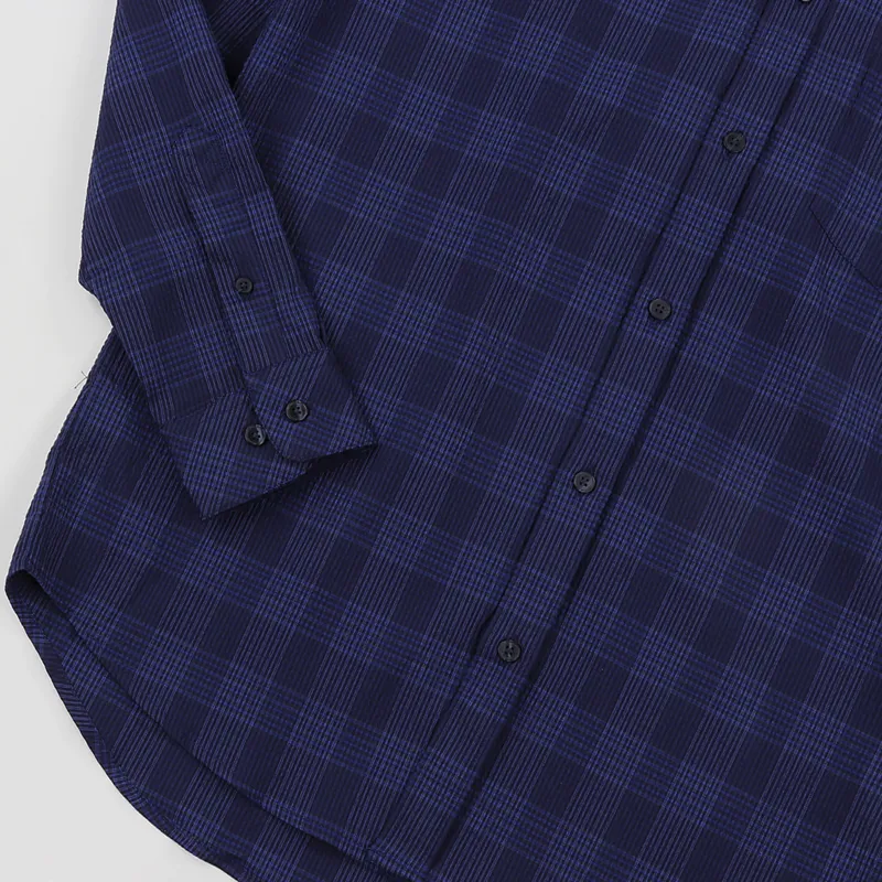 Samsøe And Samsøe Liam BA Check Shirt Dark Sapphire-2