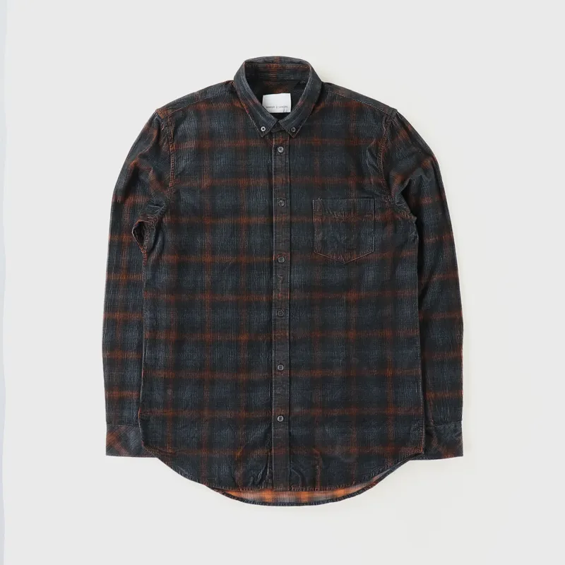 Samsøe And Samsøe Liam BA Shirt Umber Check