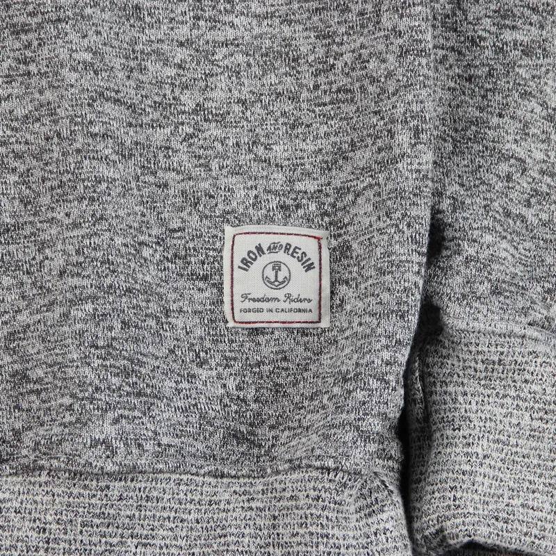 Iron And Resin Libertad Crew Sweater Grey-1