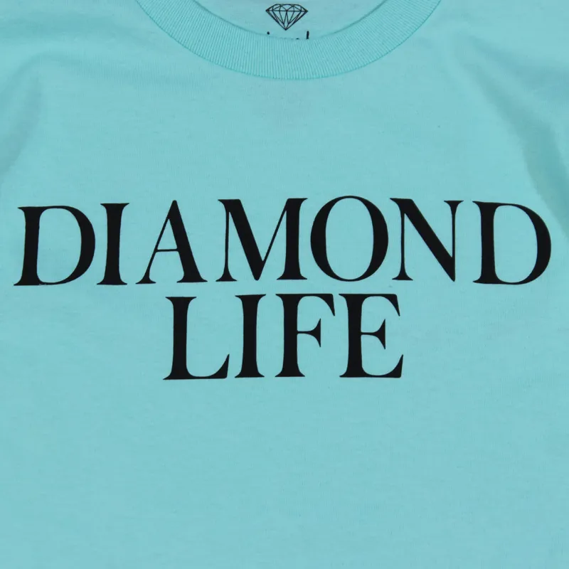 Diamond Supply Co. Life T Shirt Diamond Blue-1