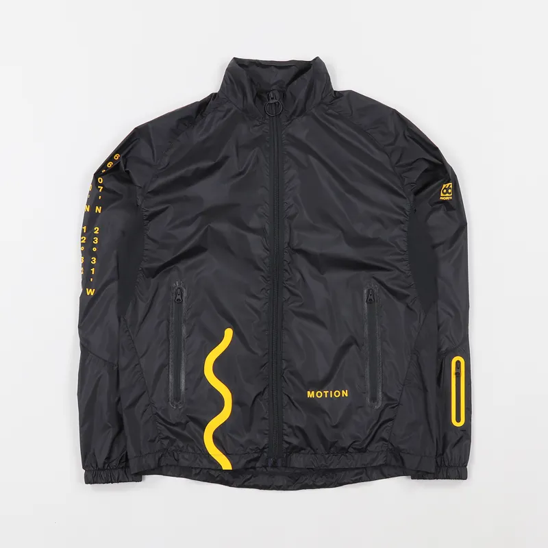 Soulland x 66 Degrees North Running Jacket Black-1