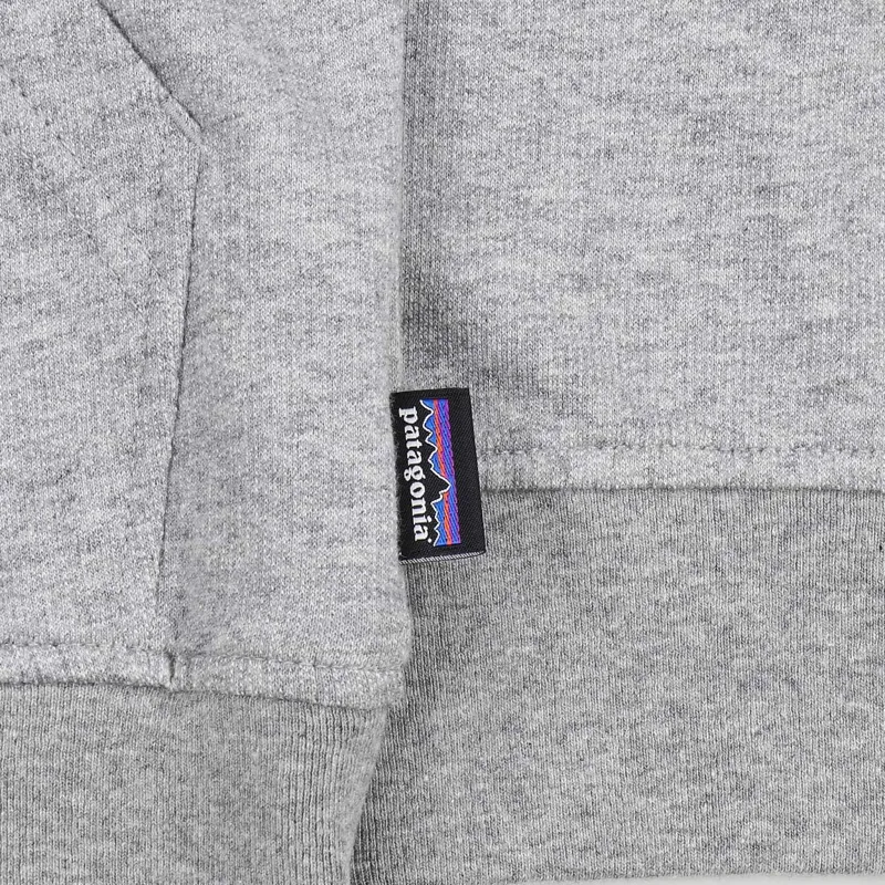 Patagonia Line Logo Badge Lightweight Hoody Feather Grey-2