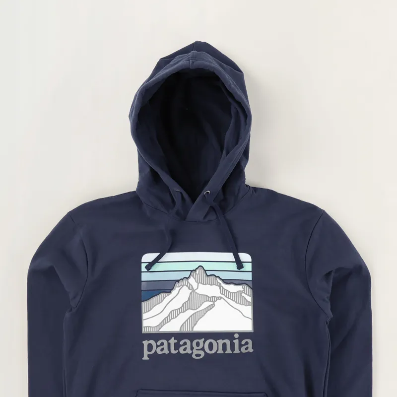 Patagonia Line Logo Ridge Uprisal Hoody Classic Navy-1