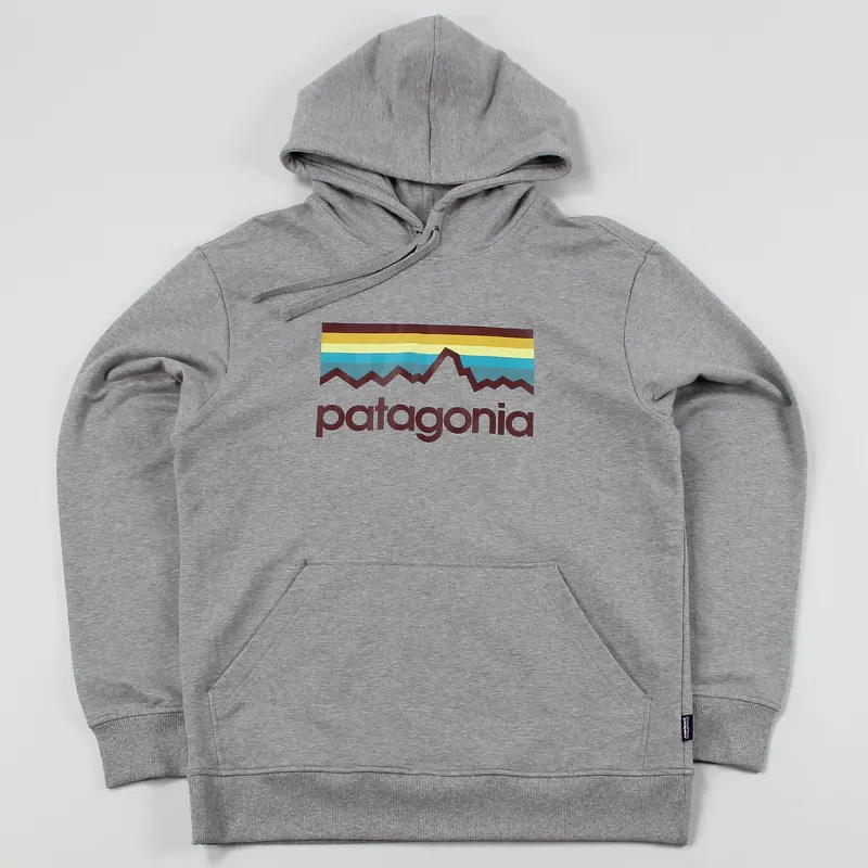 Patagonia Line Logo Midweight Hoody Feather Grey