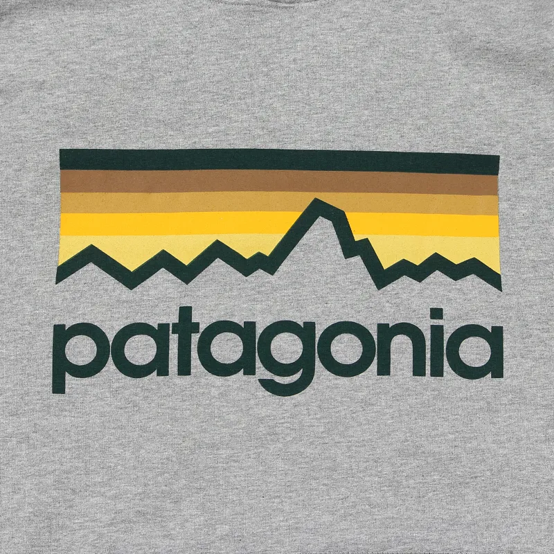 Patagonia Line Logo Pullover Hoodie Feather Grey-1