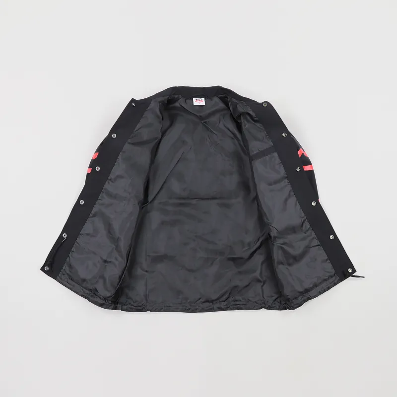 Sex Skateboards Lips Coach Jacket Black-6