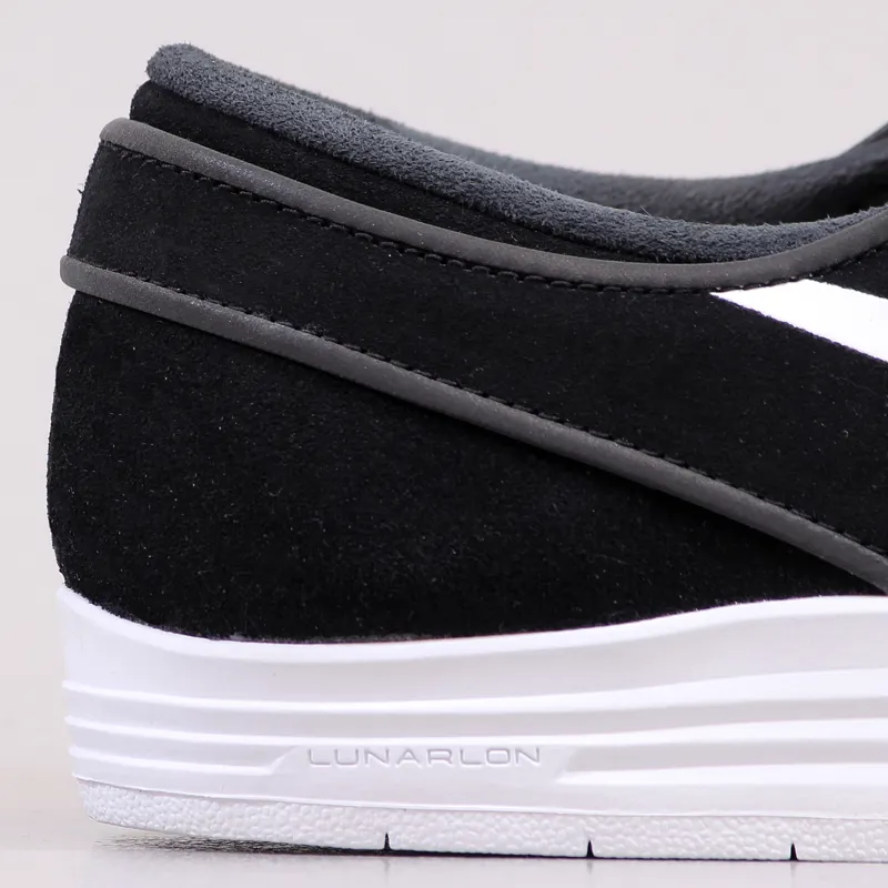 Nike SB Lunar Stefan Janoski Shoes Black White-1