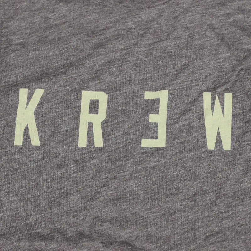 KR3W Locker T Shirt Charcoal Heather-1