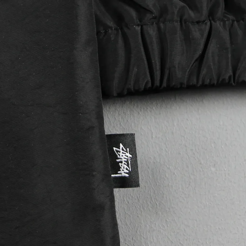 Stussy Logo Coach Jacket Black-4