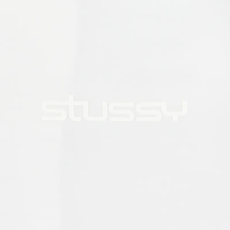Stussy Logo Coach Jacket White-1