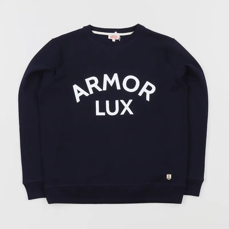 Armor Lux Heritage Logo Sweatshirt Navire