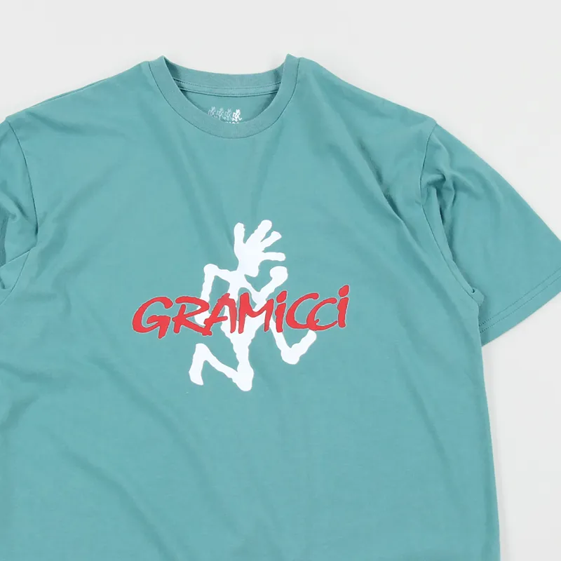Gramicci Logo T Shirt Mint-1