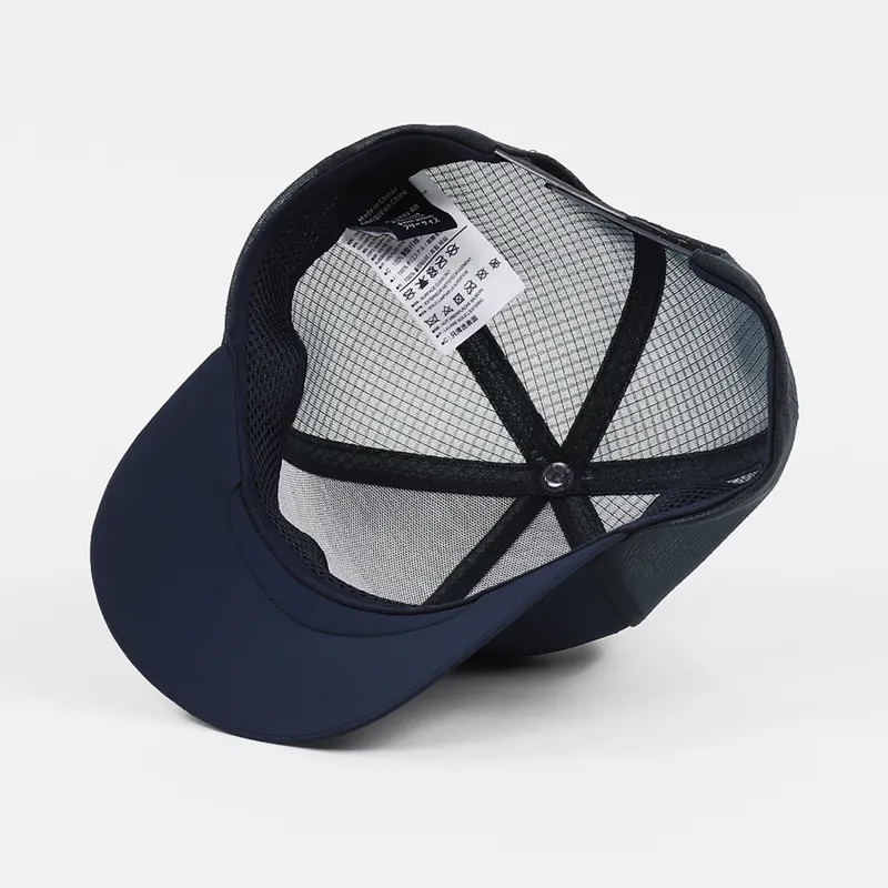 Arcteryx Logo Trucker Hat Dark Navy-1
