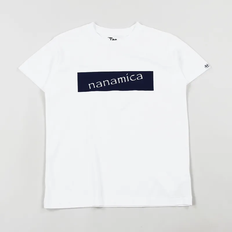 Nanamica Logo T Shirt White