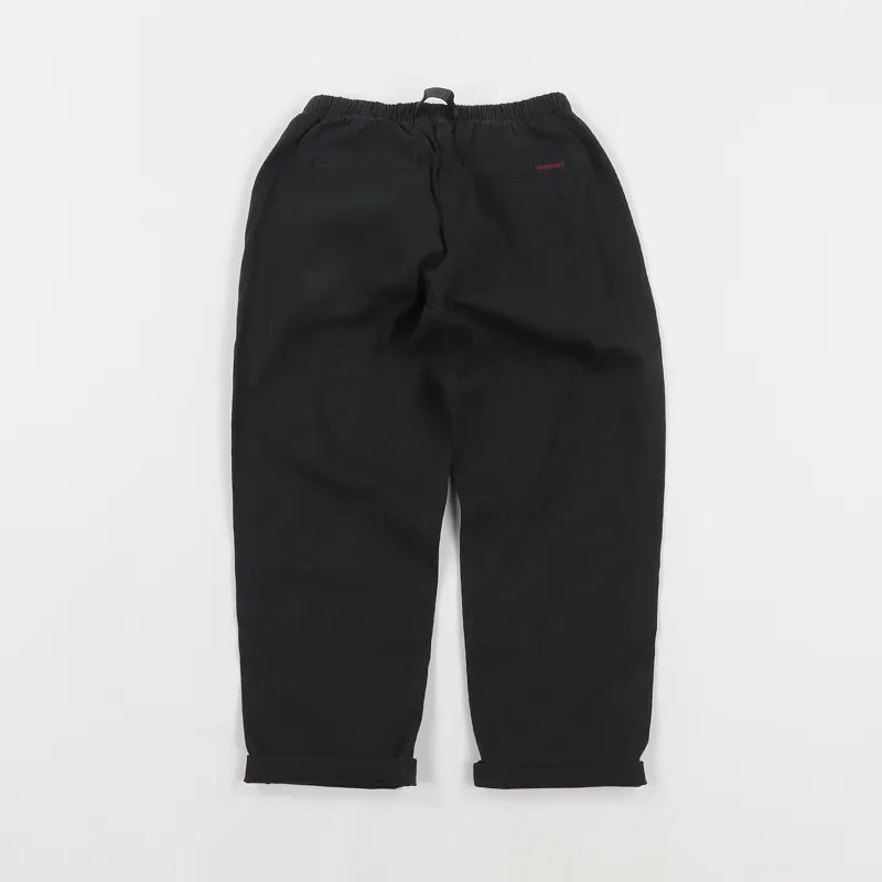 Gramicci Mens Loose Tapered Cotton Twill Climbing Pants Black