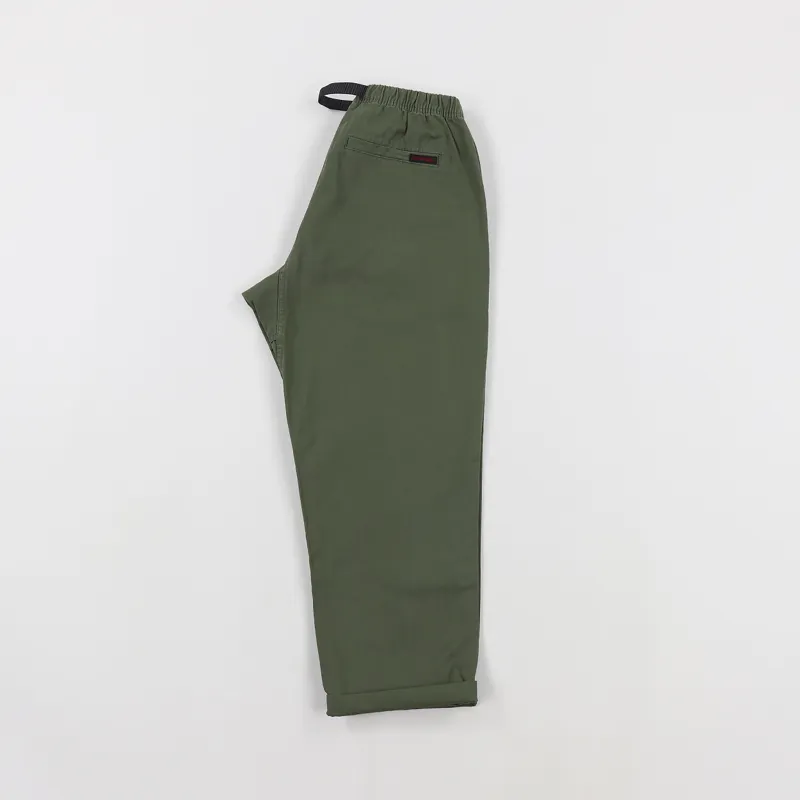 Gramicci Mens Outdoor Loose Tapered Climbing Pants Olive Green