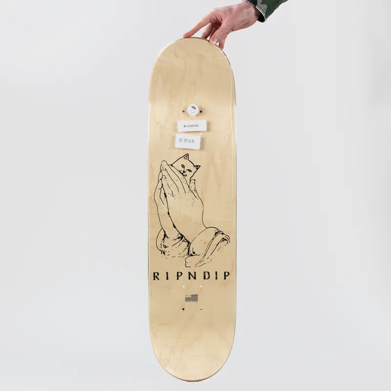 Ripndip Lord Nermal Deck Black 8.25 Inch-1