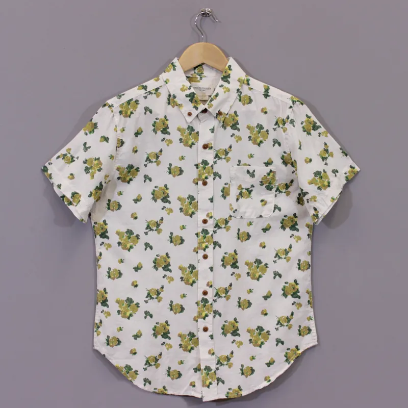 Obey Low End Short Sleeve Shirt - Oat and Floral