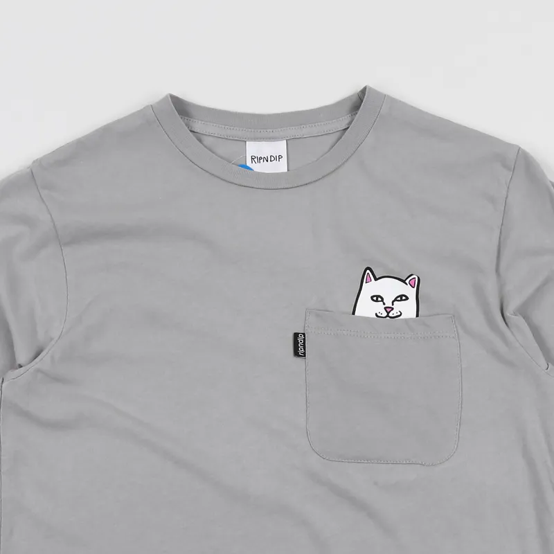 Ripndip Lord Nermal Pocket T-Shirt Grey-1
