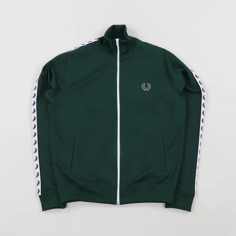 Fred Perry Laurel Wreath Taped Track Jacket Ivy