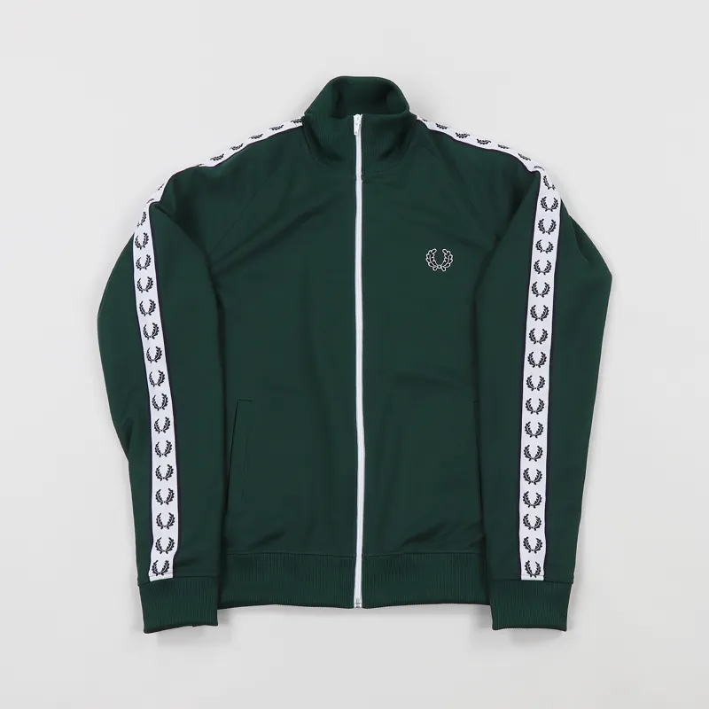 Fred Perry Laurel Wreath Taped Track Jacket Ivy