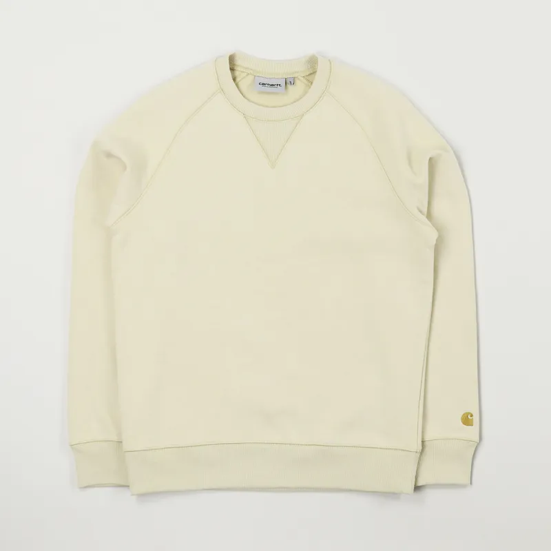 Carhartt WIP Chase Sweat Flour Gold