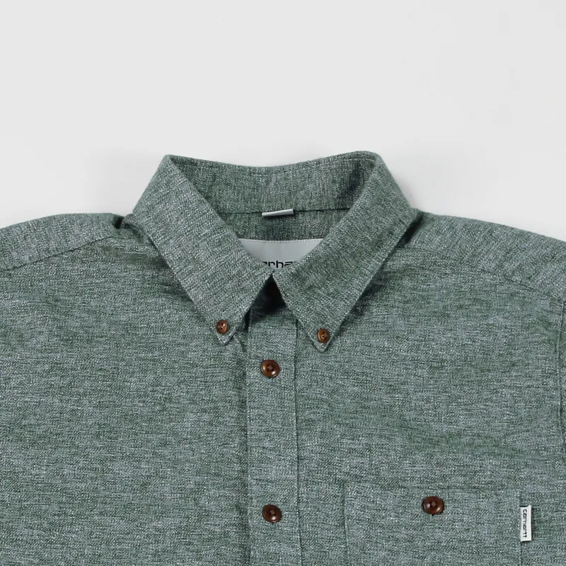 Carhartt Long Sleeve Cram Shirt Conifer-1