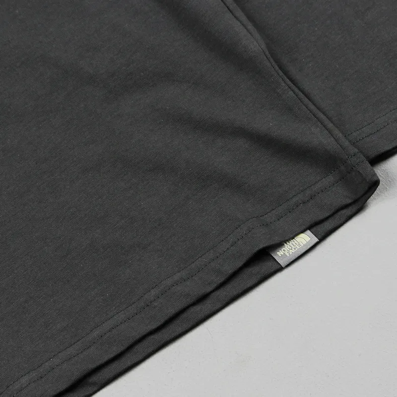 The North Face Long Sleeve Easy T Shirt Asphalt Grey-2