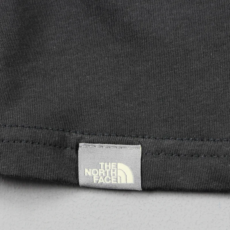 The North Face Long Sleeve Easy T Shirt Asphalt Grey-4