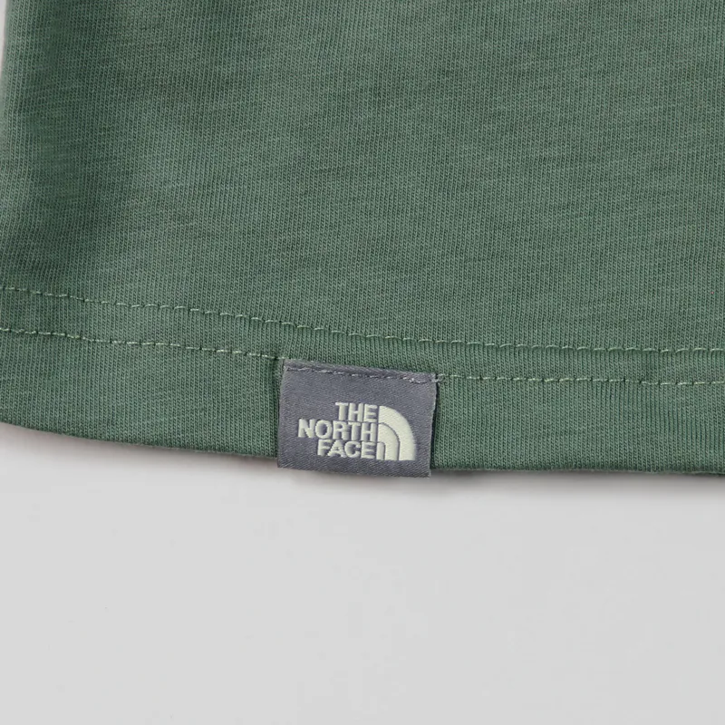 The North Face Long Sleeve Easy T Shirt Duck Green-4