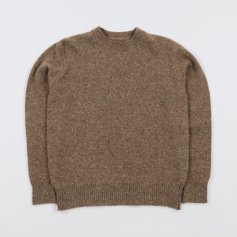 Universal Works Loose Fisherman Jumper Camel