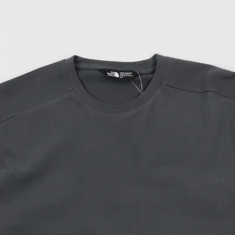 The North Face Black Label Fine 2 Long Sleeve T Shirt Asphalt Grey-1