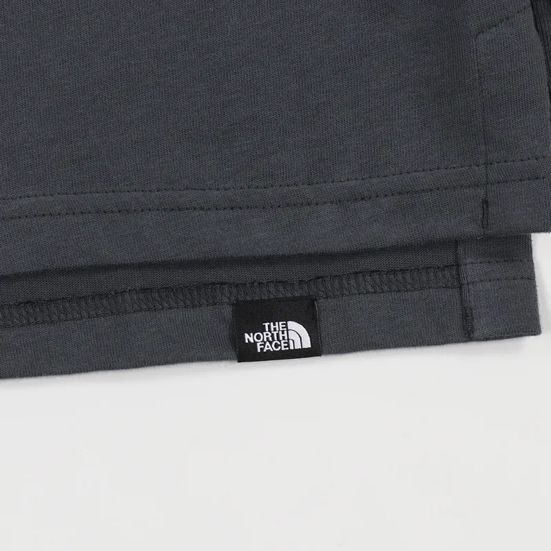 The North Face Black Label Fine 2 Long Sleeve T Shirt Asphalt Grey-3