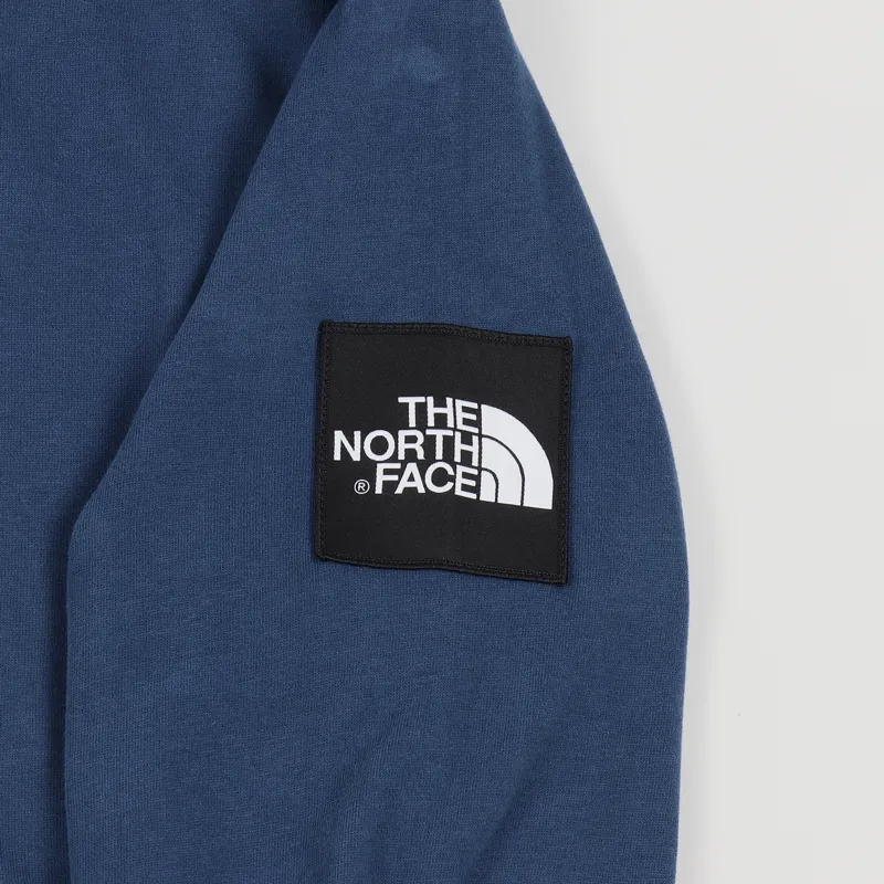 The North Face Black Label Fine 2 Long Sleeve T Shirt Blue Wing Teal-1