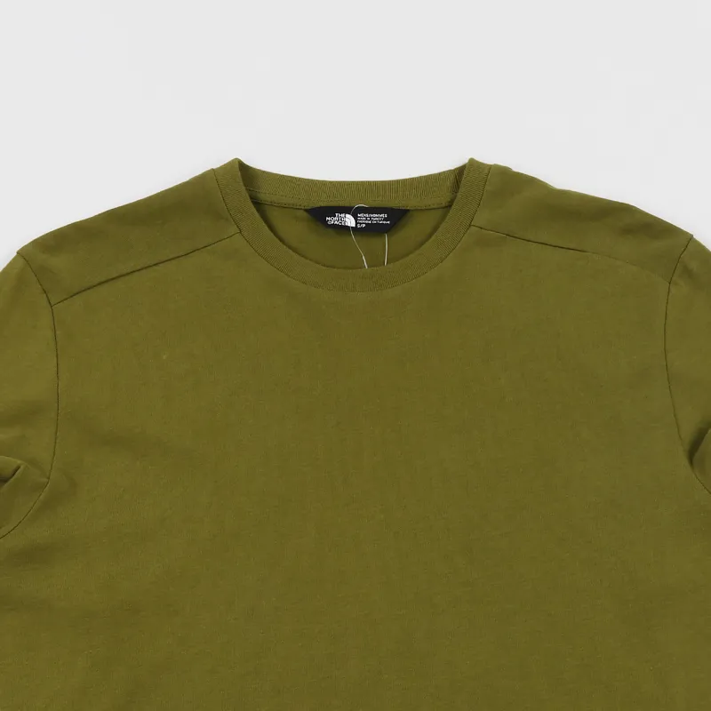 The North Face Black Label Fine 2 Long Sleeve T Shirt Fir Green-1