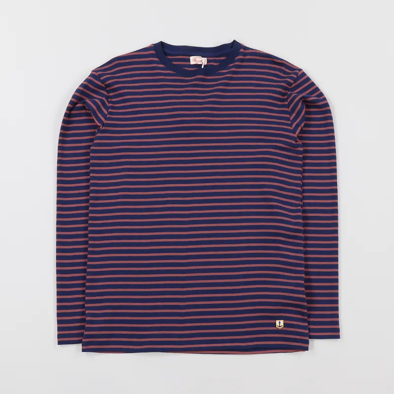 Armor Lux Heritage Long Sleeve T Shirt Aviso Manganese