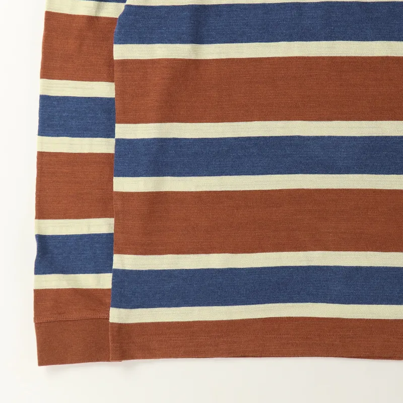 Patagonia Long Sleeve Lightweight Rugby Shirt Sisu Brown-2