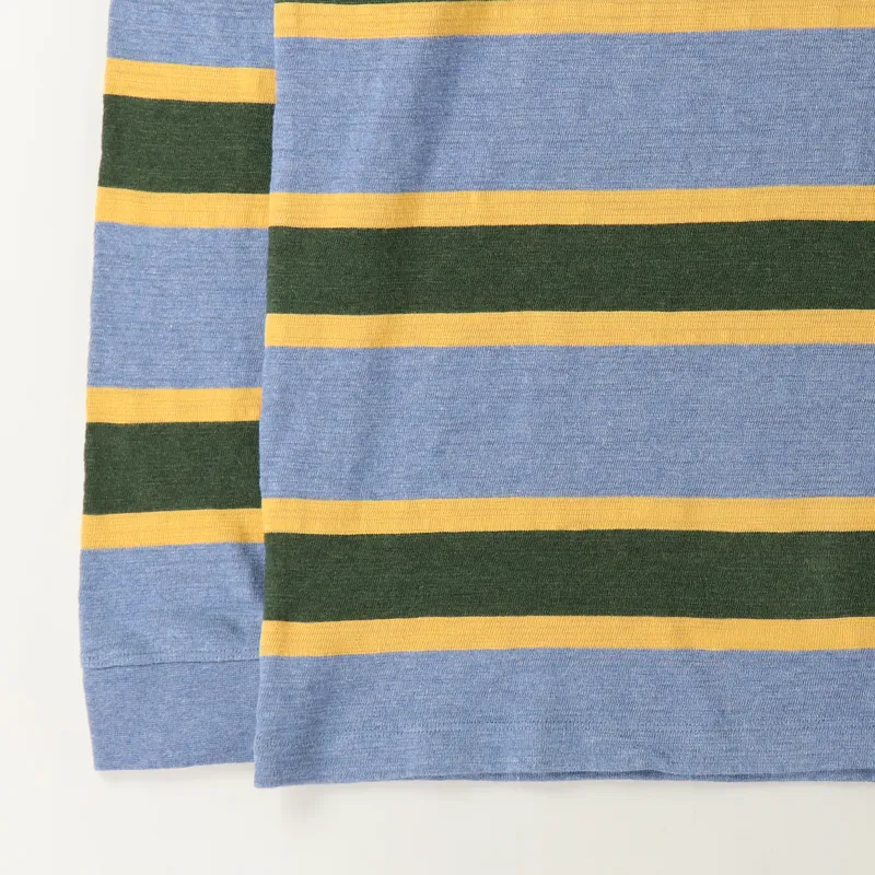 Patagonia Long Sleeve Lightweight Rugby Shirt Woolly Blue-2