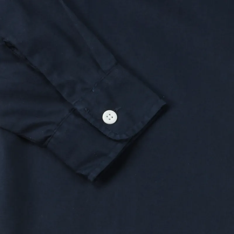 Carhartt WIP Long Sleeve Master Shirt Navy Blue-3
