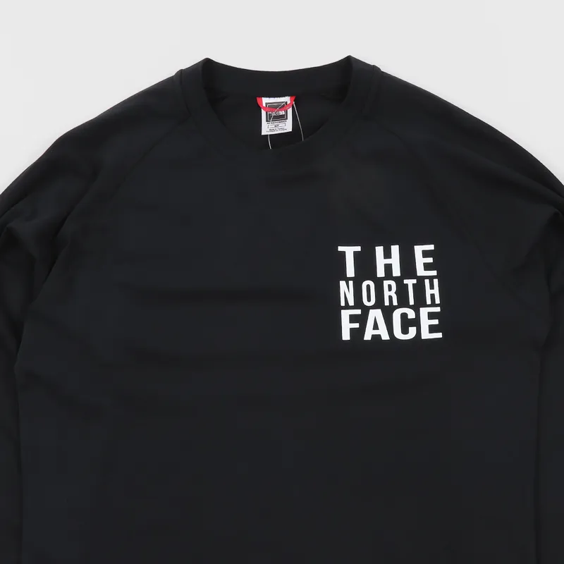 The North Face Long Sleeve Ones T Shirt Black-2