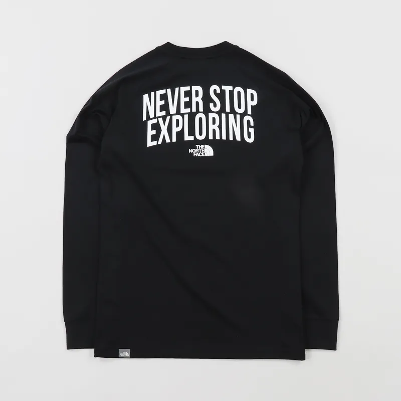 The North Face Long Sleeve Ones T Shirt Black