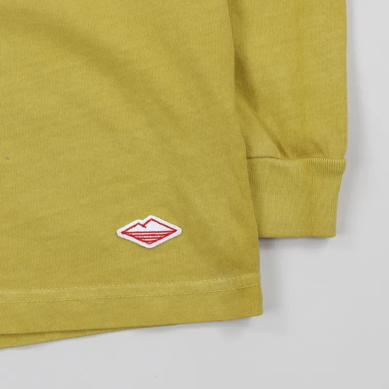 Battenwear Long Sleeve Pocket T Shirt Mustard-2