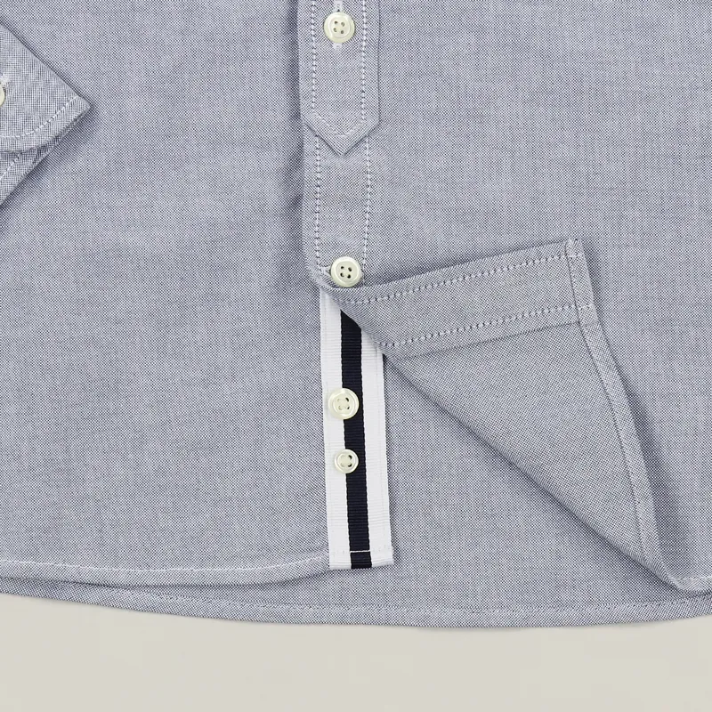 Lacoste LIVE Long Sleeve Shirt Admiral Blue White-4