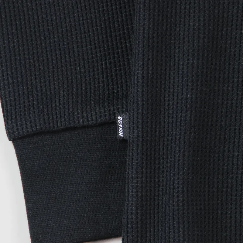 Nike SB Long Sleeve Thermal T Shirt Black-1