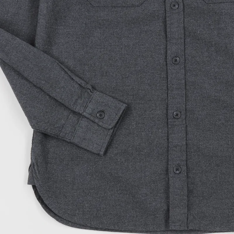 Carhartt WIP Vendor Long Sleeve Shirt Black Heather-2